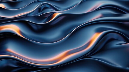 Fototapeta premium Abstract 3D wavy background