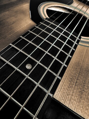 Obraz premium Guitar close up