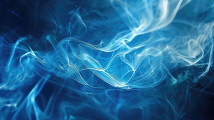 Fototapeta premium 3D Abstract blue background