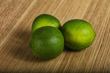 Green sour tropical Lime fruit