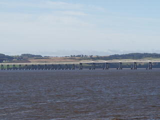 Tay rail bridge in Dundee