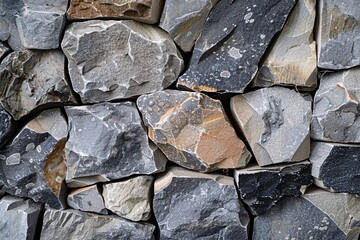 Assortment of decorative stones, offering elegant solutions for interior wall finishes and decorative accents.