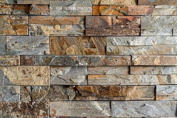 Selection of decorative stone ideal for enhancing interior walls and creating distinctive design features.