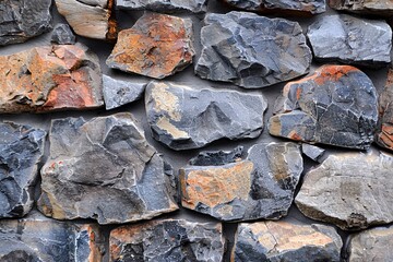 Selection of decorative stone ideal for enhancing interior walls and creating distinctive design features.