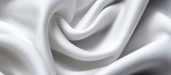 Obraz premium White Fabric Texture Abstract
