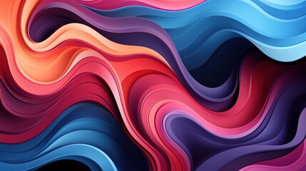 Fototapeta premium Modern Abstract Background with Fluid Multicolors and Dark Accents