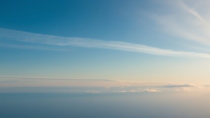 Fototapeta premium sky and clouds blue sky