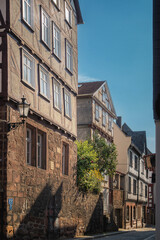 Wohnen in Marburg Altstadt Fachwerk, enge Gassen