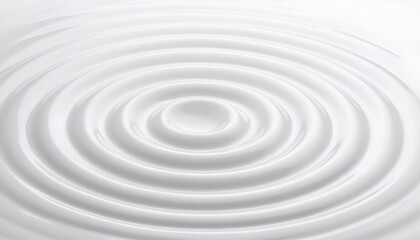 White Ripples in Still Water on a Smooth Surface