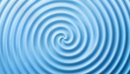 Obraz premium Abstract Blue Water Ripples Creating A Spiral Pattern