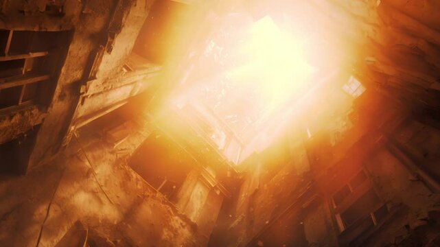 A Glimpse of Hope Through the Rubble