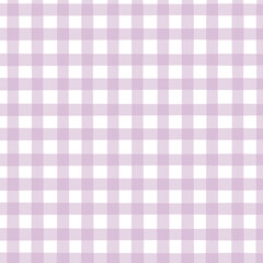 pink and white plaid