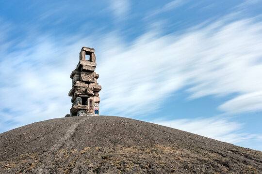 Himmelstreppe, Halde Rheinelbe, Gelsenkirchen (Ruhrgebiet)