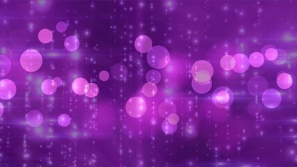 background of purple bubbles