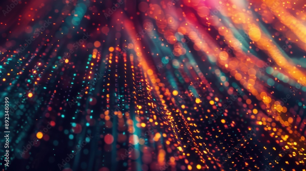 Poster blurry image of a colorful background, suitable for use as a placeholder or texture