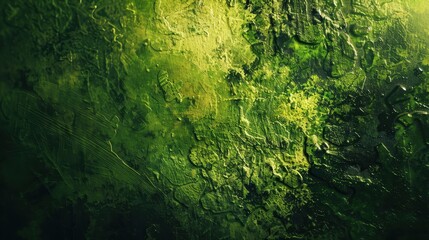 Fototapeta premium A vibrant abstract texture featuring shades of green, perfect for backgrounds, nature themes, or artistic projects.