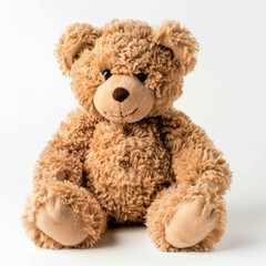 Fototapeta premium Teddy bear isolated on white background