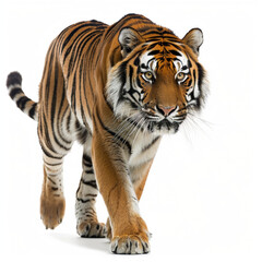 Fototapeta premium Tiger isolated on white background