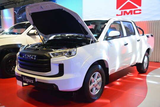 Jmc vigus at Manila International Auto Show in Pasay, Philippines
