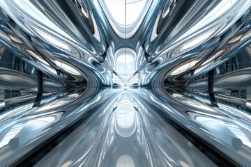 Abstract metal background. Vector 3d illustration. Geometric cover design. Elegant backdrop. Jewelry pattern