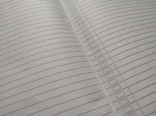 texture and background of blank striped paper sheets