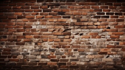 sharp old brick wall background