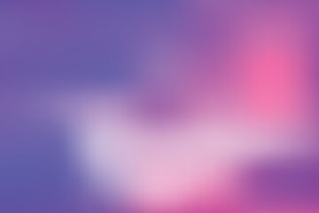 Colorful Mesh Blur Vector Background. Blue, Purple and Pink Color Theme For Webdesign, Poster, Banner. Abtract Gradient Wallpaper Vector.