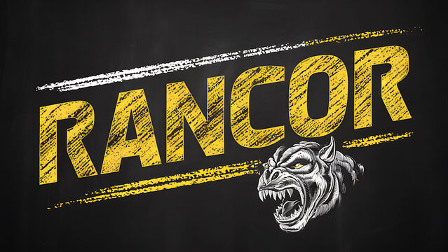 Illustration of the word rancor