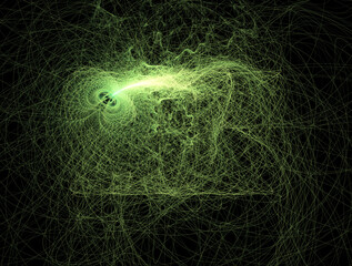 Imaginatory fractal abstract background Image