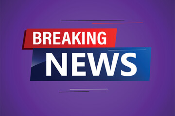 breaking news poster banner graphic design icon logo sign symbol social media website coupon

