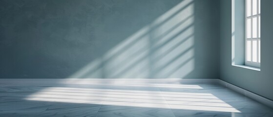 Obraz premium Gentle light and shadow contrasting on a smooth marble surface, elegant and sophisticated, captured in photorealistic detail