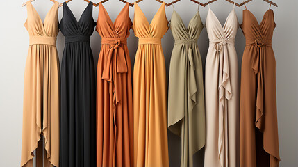 beautiful luxury ladies dress, generative ai