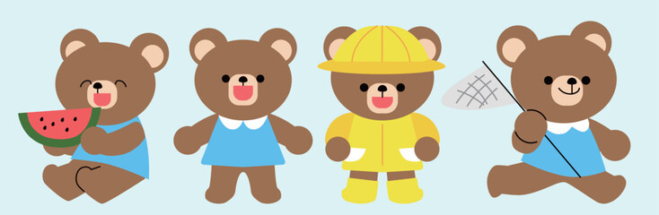 귀여운 곰 캐릭터 모음
