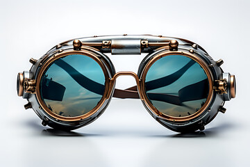 Goggle Frames isolated on transparent background.