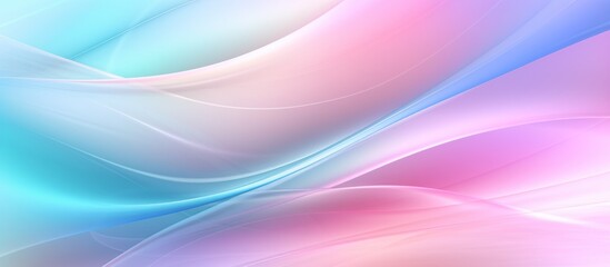 Abstract Swirling Pastel Hues