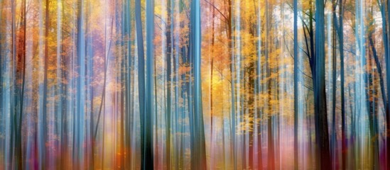 Autumnal Forest in Motion