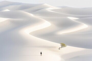 Solitude in the White Desert