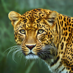 Naklejka premium leopard