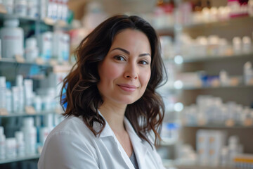 Pharmacist in a Drugstore.