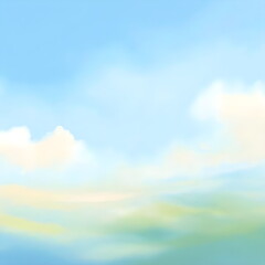 Obraz premium blue sky background