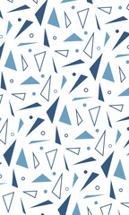 Cute abstract triangle pattern wallpaper