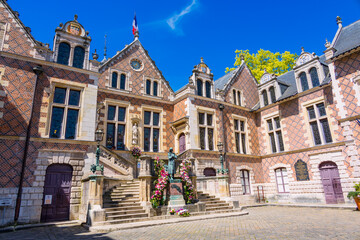 Naklejka premium l' Hôtel Groslot, ancienne Mairie à Orléans