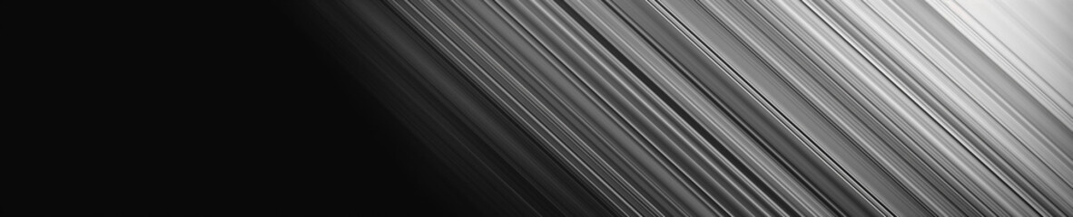 Obraz premium Metallic Black and White Abstract Background