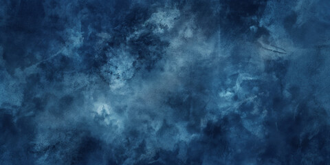 Blue Watercolor Abstract Gradient Background