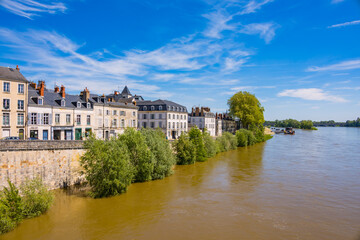 Les berges de La Loire à Orléans