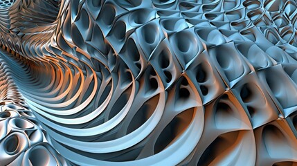 Obraz premium 3D Background Abstract Textured 3D Backgrounds Intricate textured 3D designs in a continuous pattern