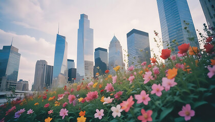 city skyline