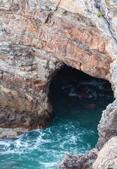 cave in the sea