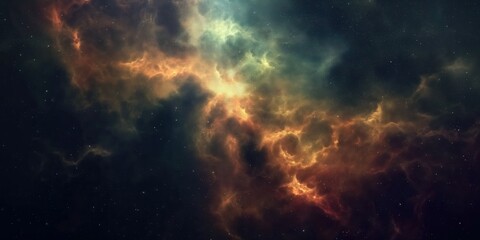 Obraz premium Colorful space galaxy cloud nebula. Stary night cosmos. Universe science astronomy. Supernova background wallpaper created by ai