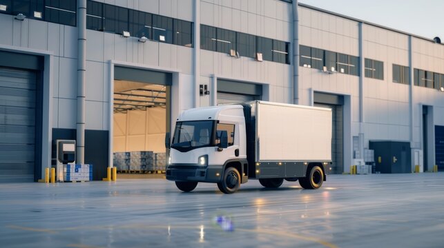 The electric truck is perfect for inner-city deliveries with zero emissions.